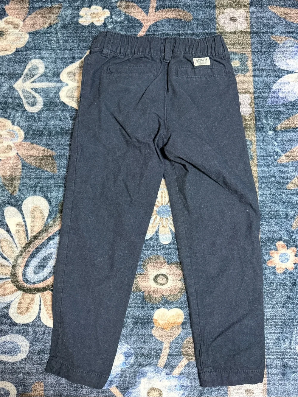 OshKosh B'gosh Dark Navy Pull-Cuff Pants